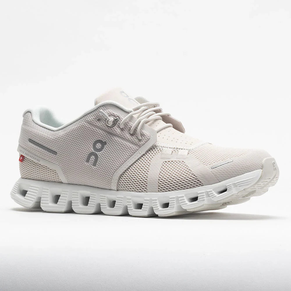 On Cloud 5 Women's Pearl/White
